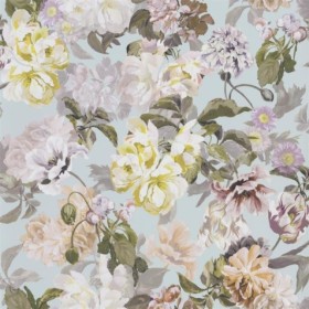 Tapetas Delft Flower Duck Egg
