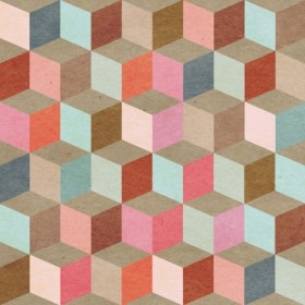 Tapetai Coloured geometry