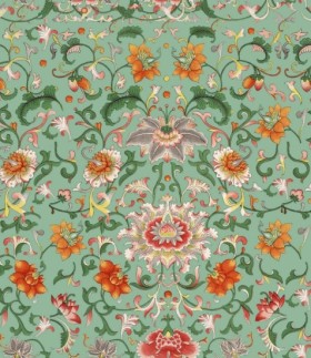 Tapetai Chinese floral
