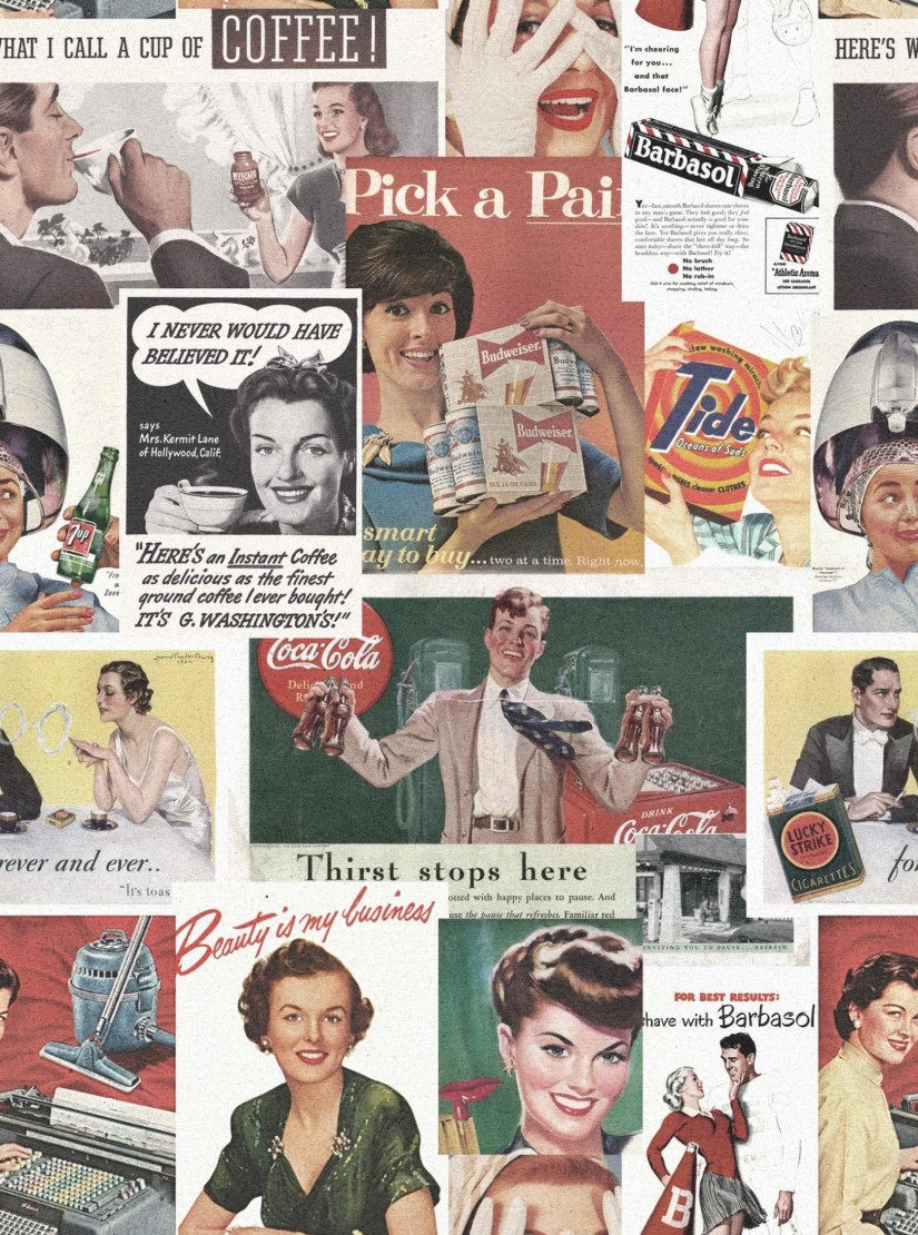 Tapetai Retro ads Tapetai Retro ads