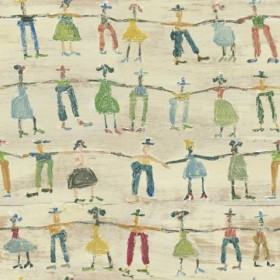 Tapetai Little people