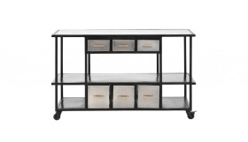 Konsolė Iron Marble top