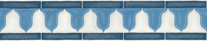 Tapetai Zellige border Tapetai Zellige border