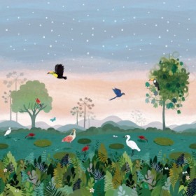 Tapetai Dusky Amazon