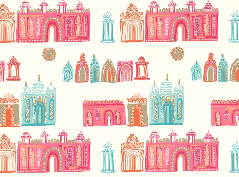 Tapetai Pink city Tapetai Pink city