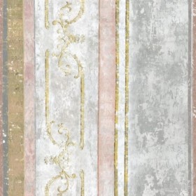 Tapetai Foscari Fresco Scene 1 Tuberose