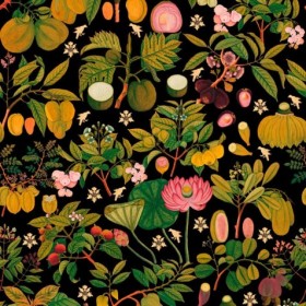 Tapetai Asian fruits and flowers