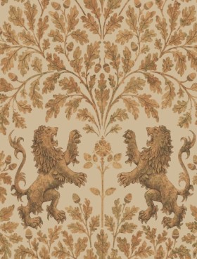 Tapetai Boscobel oak Beige