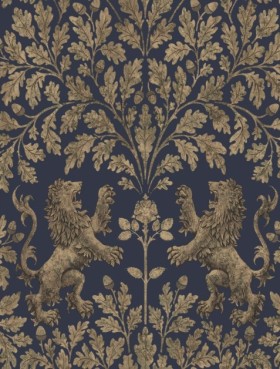 Tapetai Boscobel oak Black