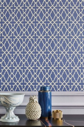 Tapetai Treillage Blue Tapetai Treillage Blue