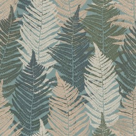 Tapetai Fern forest Green