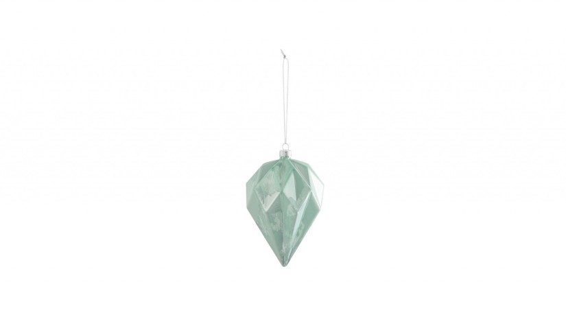Kalėdinis žaisliukas Diamond Gold Green Kalėdinis žaisliukas Diamond Gold Green
