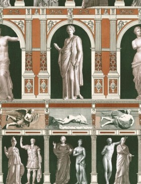 Tapetai Statues antique Khaki