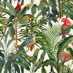Tapetai Parrots of Brasil Green