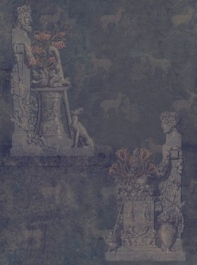 Tapetai Sculptural Antracite