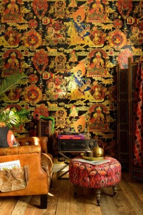 Tapetai Tibetan tapestry Mettalic edition Tapetai Tibetan tapestry Mettalic edition