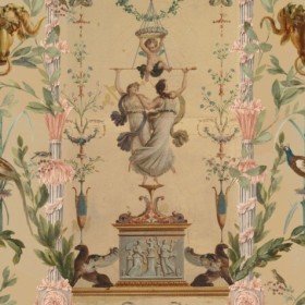 Tapetai Dancing graces Brown