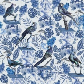 Tapetai La voliere Indigo