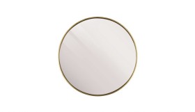 Veidrodis Round Antique Gold 80 cm