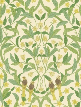 Tapetai Jasmine & Serin symphony Yellow
