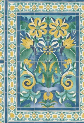 Tapetai Triana Blue