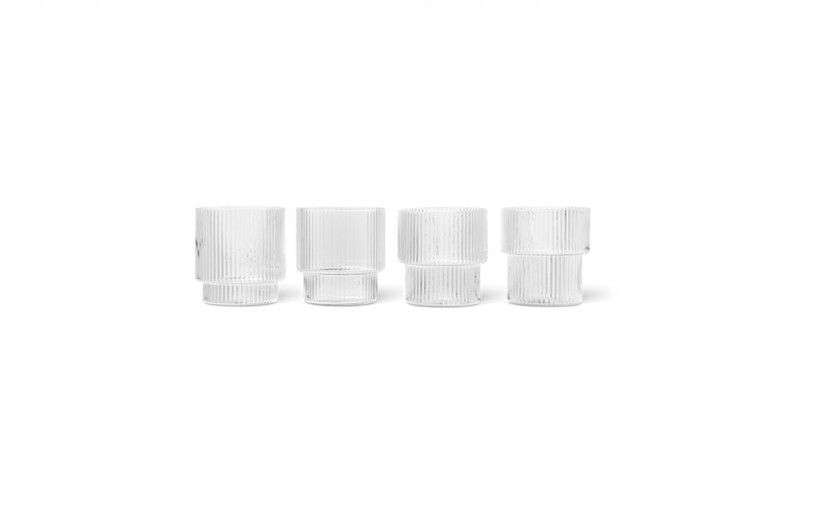 Stiklinės Ripple (4 vnt) Stiklinės Ripple (4 vnt)