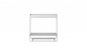 Augalų stovas su lentyna Plant Box Light Grey
