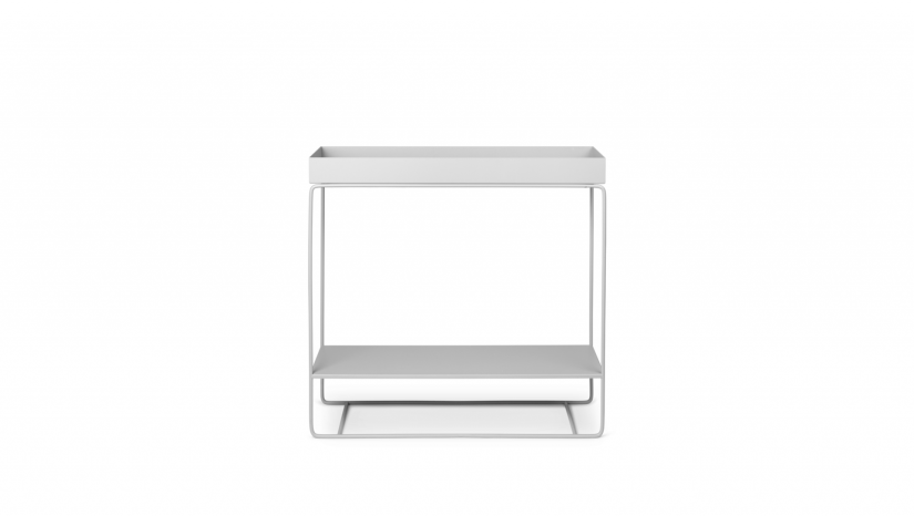 Augalų stovas su lentyna Plant Box Light Grey Augalų stovas su lentyna Plant Box Light Grey