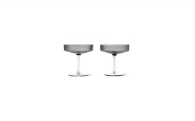 Taurės Ripple Champagne Saucer (kompl. 2 vnt.)