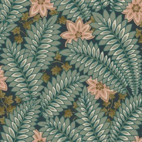 Tapetai Hidden Ivy Green