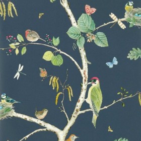 Tapetai Woodland Chorus Charcoal