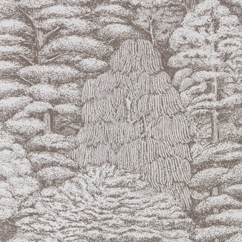 Tapetai Woodland Toile Ivory Charcoal Tapetai Woodland Toile Ivory Charcoal