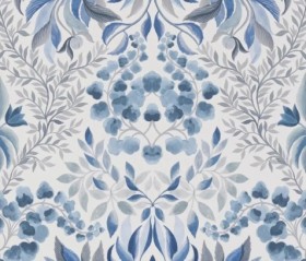 Tapetai Karakusa Cobalt