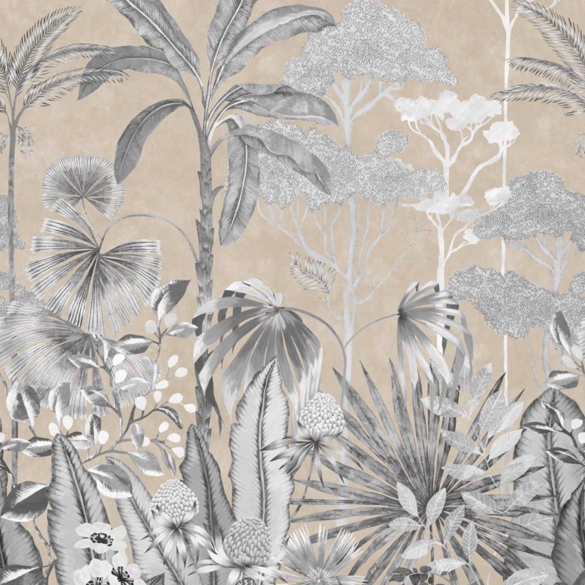 Tapetai Floreana Gilt/Black Earth Tapetai Floreana Gilt/Black Earth