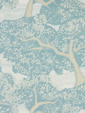 Tapetai Eternal Oak Skyblue
