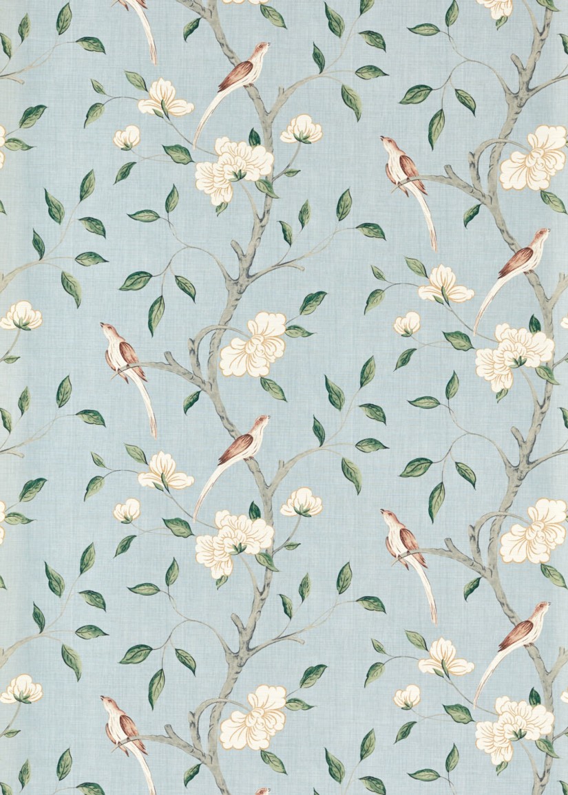 Tapetai Eleonora Print Stockholm Blue Tapetai Eleonora Print Stockholm Blue