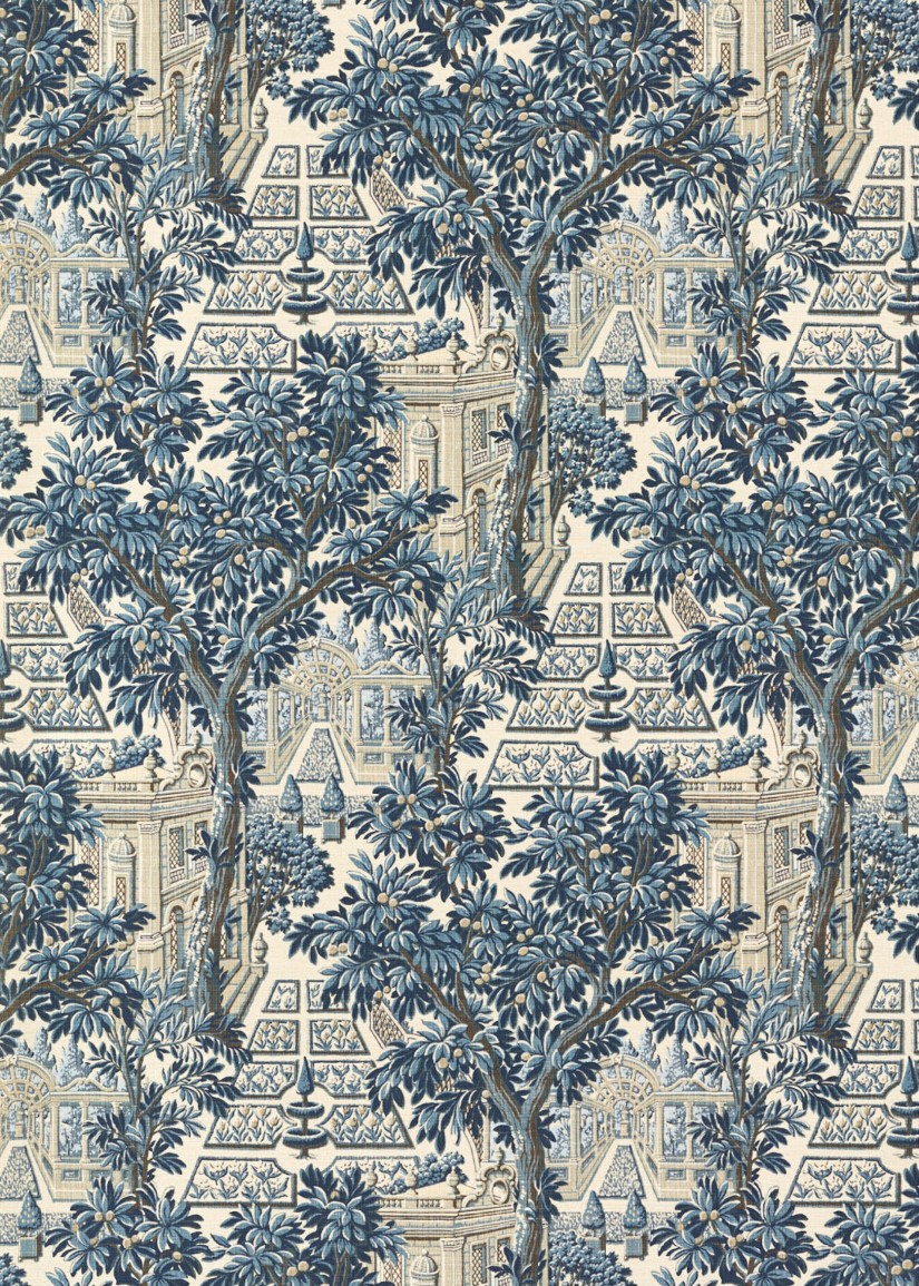 Tapetai Italian Garden Indigo Tapetai Italian Garden Indigo