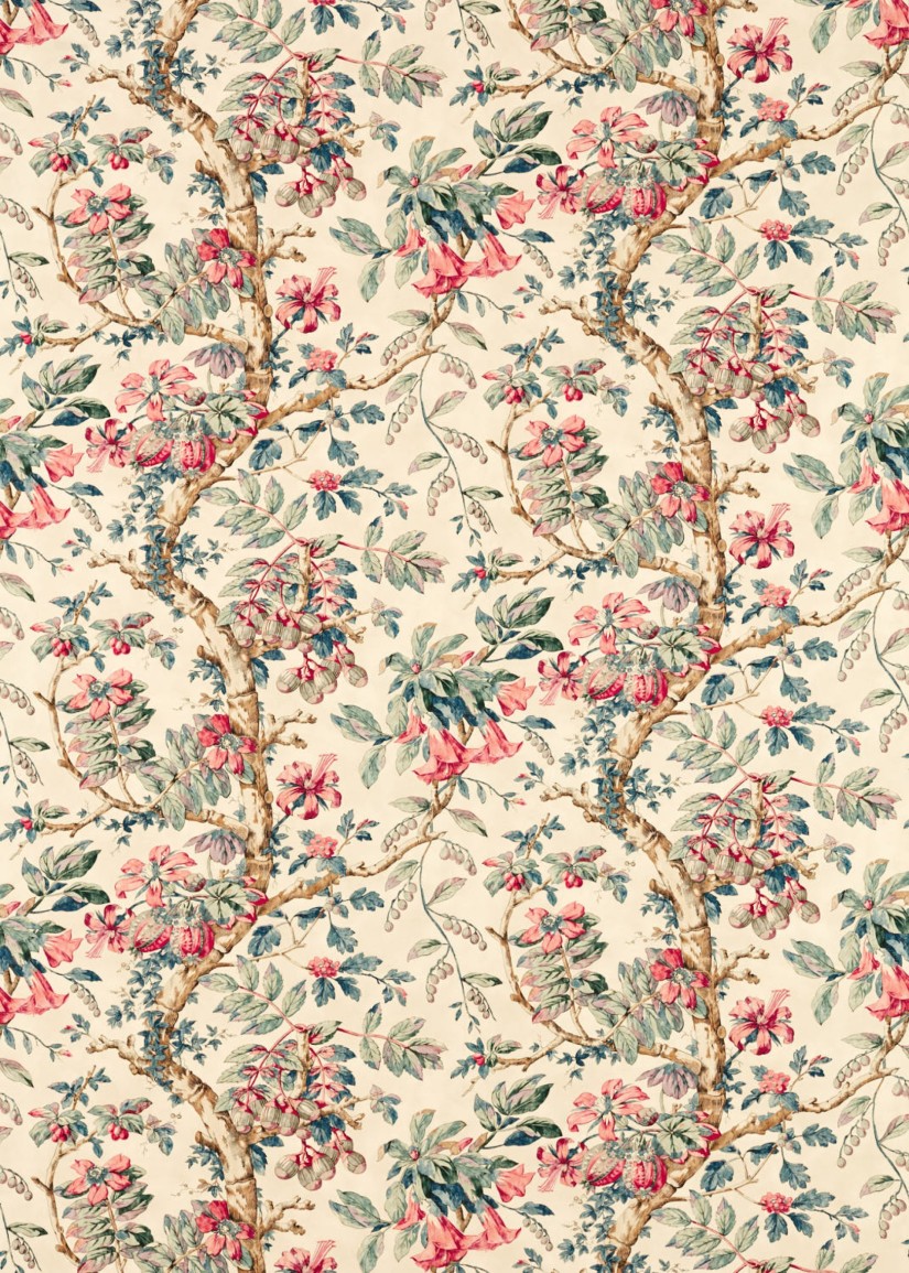 Audinys Arcadian Thames Coromandel Print Empire Indigo Audinys Arcadian Thames Coromandel Print Empire Indigo