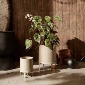 Vazonas Bau Pot Small Cashmere Vazonas Bau Pot Small Cashmere