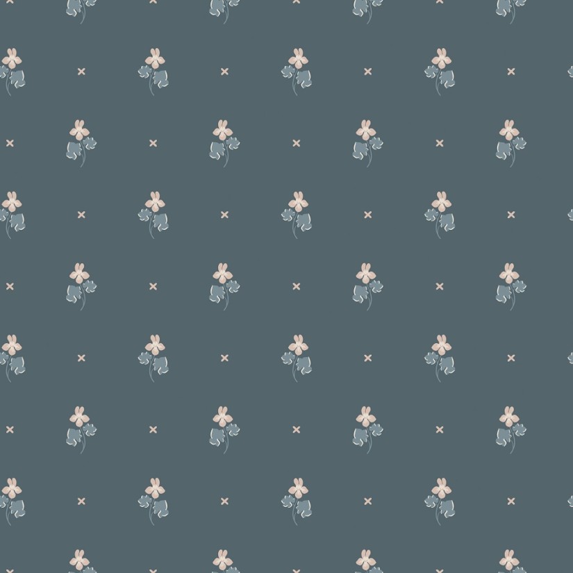 Tapetai  Mimi Indigo Blue Tapetai  Mimi Indigo Blue