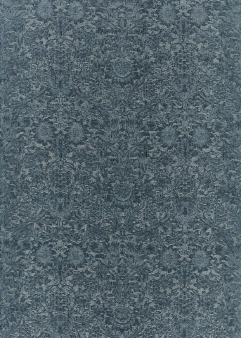 Audinys Sunflower Caffoy Velvet Sussex Webb S Blue Audinys Sunflower Caffoy Velvet Sussex Webb S Blue