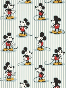 Tapetai Mickey- Stripe Sea Salt