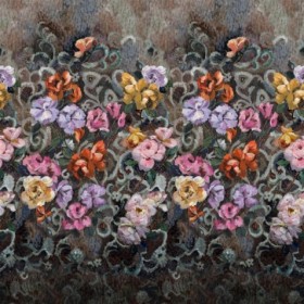 Tapetai Tapestry Flower Damson