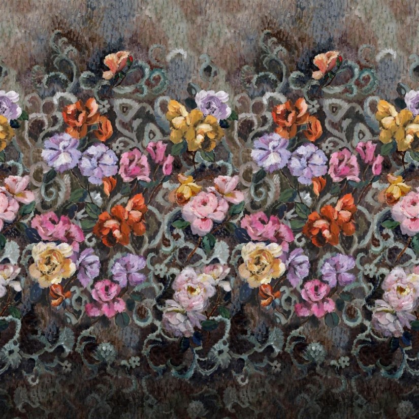 Tapetai Tapestry Flower Damson Tapetai Tapestry Flower Damson