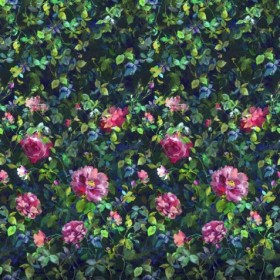 Tapetai Gertrude Rose Fuchsia