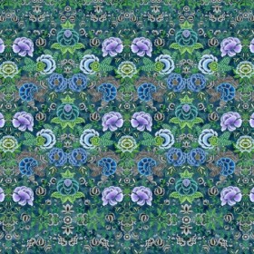 Tapetai Rose de Damas Indigo