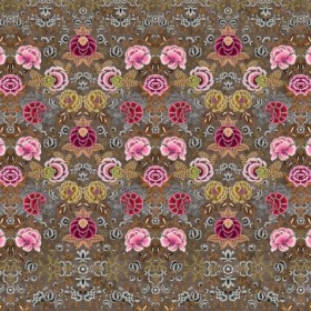 Tapetai Rose de Damas Cranberry