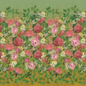 Tapetai Fleurs d'artistes Terracotta