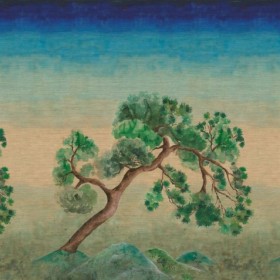Tapetai Scene D Arbre Grasscloth Elm