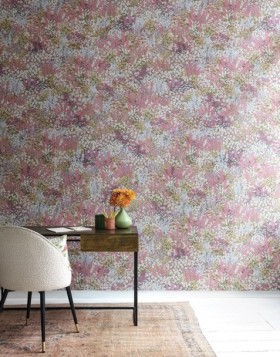 Tapetai Grande Fleur Peach and Blush Tapetai Grande Fleur Peach and Blush